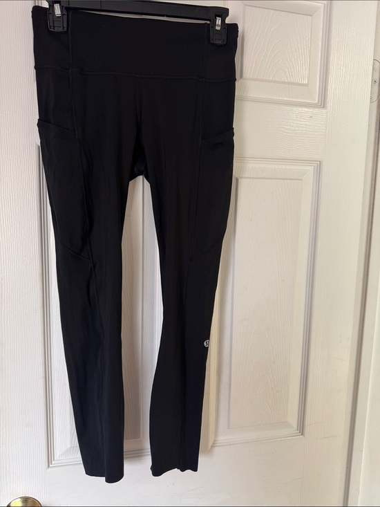lululemon athletica Pants - fast and free 7/8 black